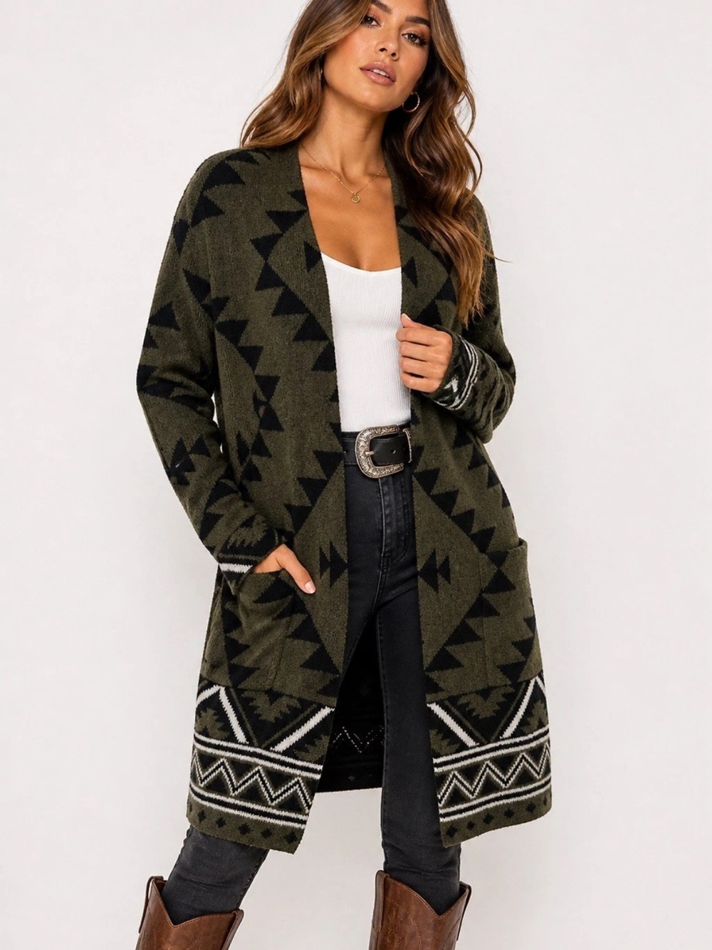 Frye Women's Southwesters Sweater / Cardigan